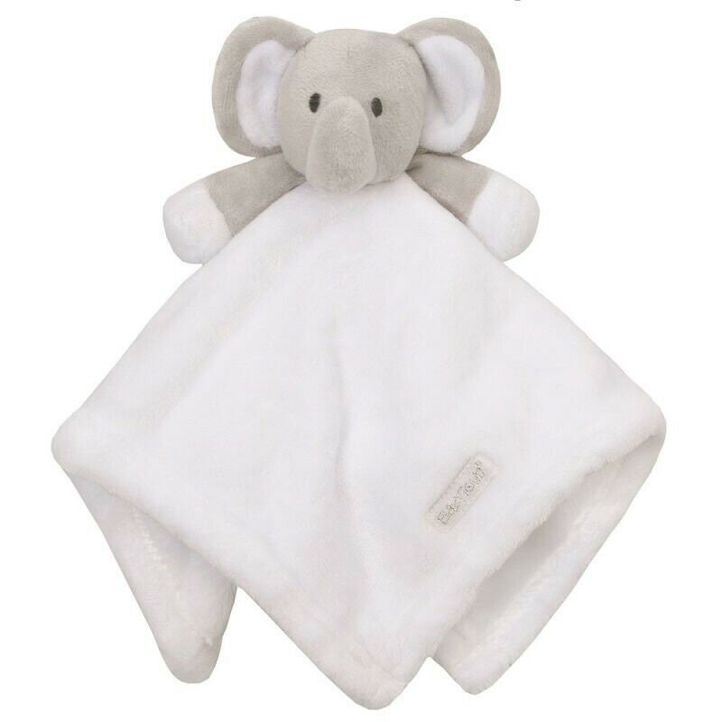 Unisex Baby Gift Hamper: Elephant Comforter, Knit Booties