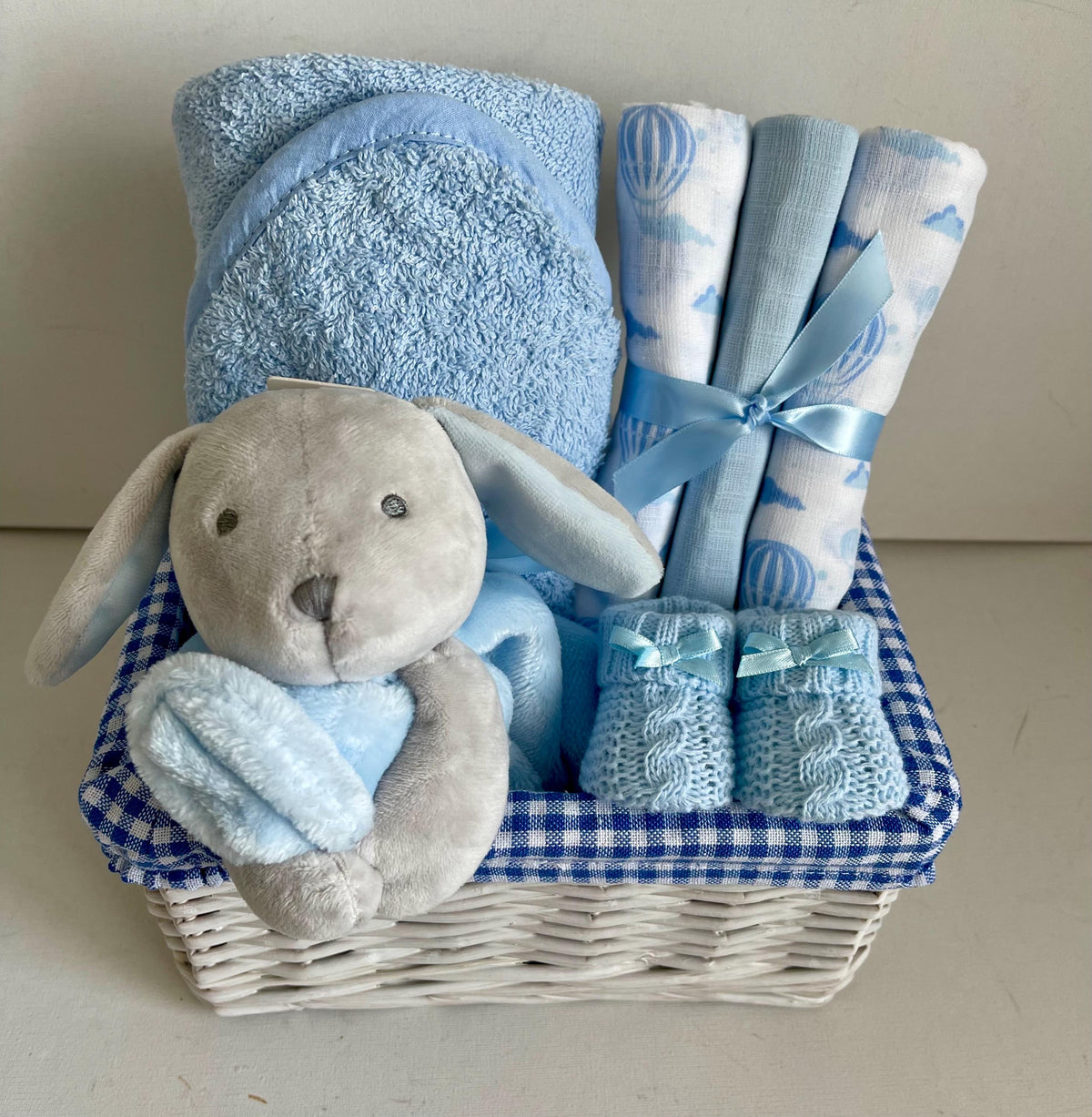 Baby Boy Gift Hamper | Newborn Baby Boy Hamper | Baby Shower Gift Set | New Baby Boy Gift Basket | Luxury Baby Hamper