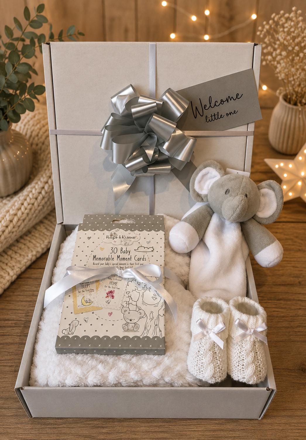 Unisex Baby Gift Hamper Basket Maternity Shower Gift Baby New Baby Gift Idea